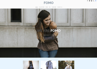 FOMO Clothing Ecommerce (template)